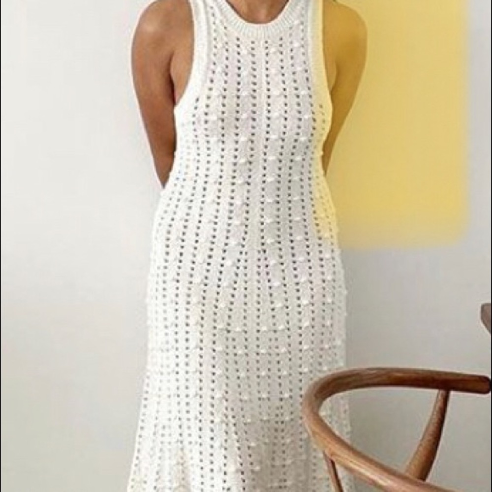 IN SEARCH OF WHITE CROCHET DRESS